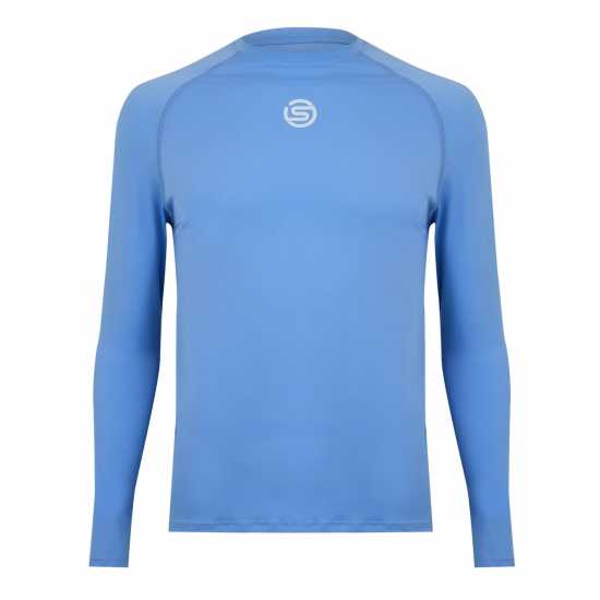 Мъжки долни дрехи Skins Мъжко Горнище Дълъг Ръкав Series1 Long Sleeve Top Mens Синьо Skins Мъжко Горнище Дълъг Ръкав Series1 Long Sleeve Top Mens Синьо Мъжки долни дрехи