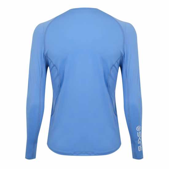 Мъжки долни дрехи Skins Мъжко Горнище Дълъг Ръкав Series1 Long Sleeve Top Mens Синьо Skins Мъжко Горнище Дълъг Ръкав Series1 Long Sleeve Top Mens Синьо Мъжки долни дрехи