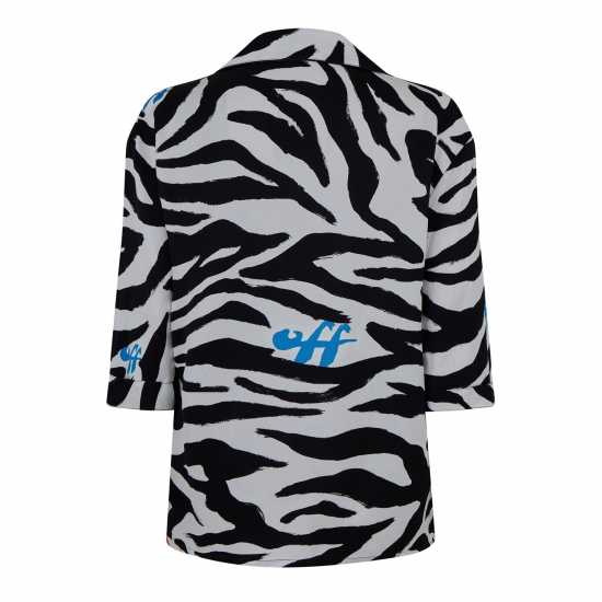 Дамски пижами Off White Zebra Pyjama Shirt Off White Zebra Pyjama Shirt Дамски пижами