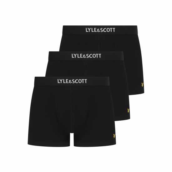 Lyle And Scott Men's Devon Boxers Black Lyle And Scott Men's Devon Boxers Black