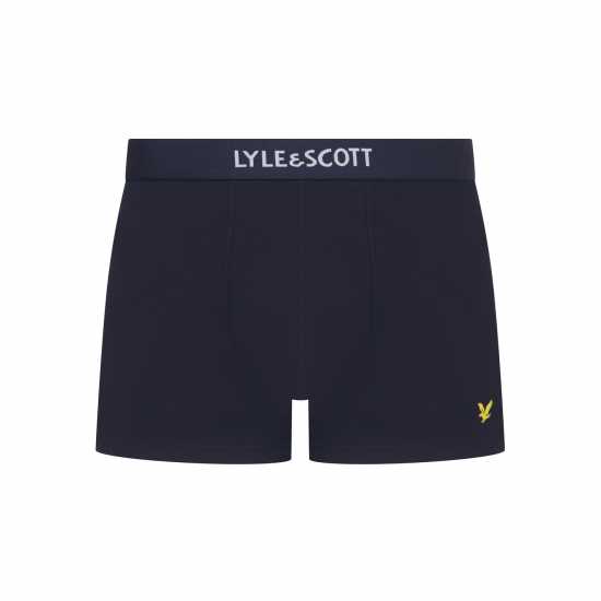 Lyle And Scott & Scott Devon 3 Pack Underwear Trunks Peacoat 
