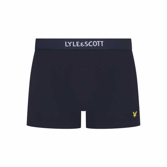 Lyle And Scott & Scott Devon 3 Pack Underwear Trunks Peacoat 