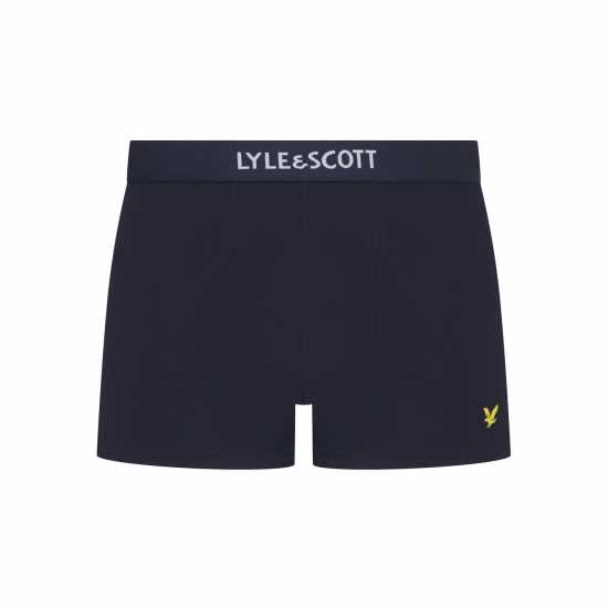 Lyle And Scott & Scott Devon 3 Pack Underwear Trunks Peacoat 