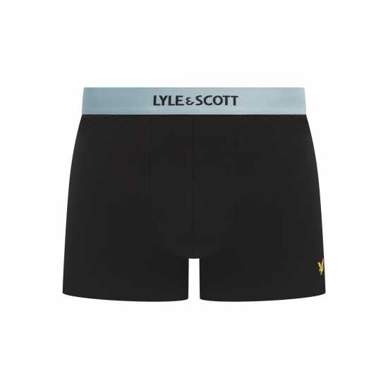Lyle And Scott Men's Devon Boxers Black Multi Lyle And Scott Men's Devon Boxers Black Multi