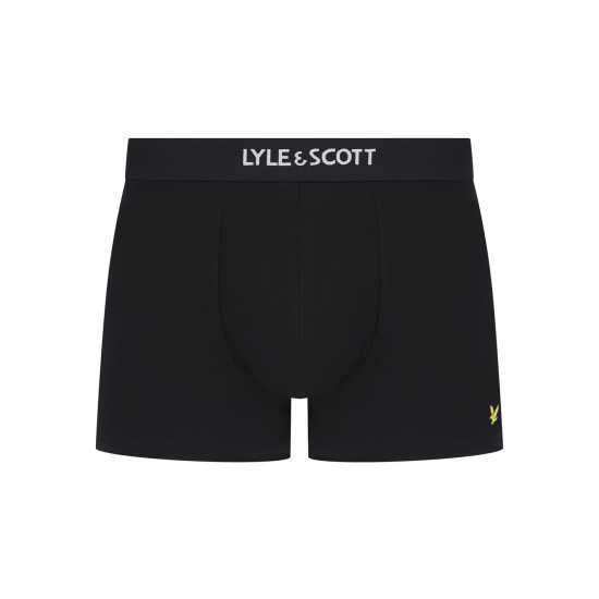 Lyle And Scott & Scott Devon 3 Pack Underwear Trunks Black/Ivy/White 