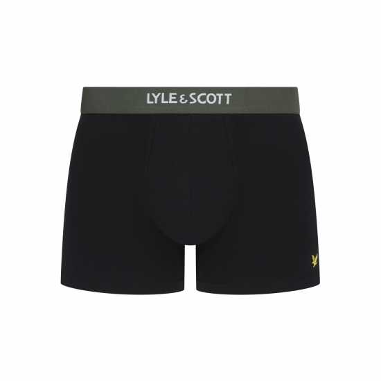 Lyle And Scott Men's Henrick Boxers Black Multi 