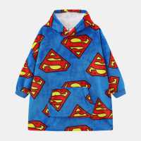 Character Snuggle Hoody Junior Superman 