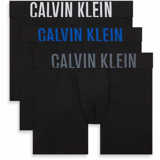 Calvin Klein Men's Boxers Бяло/Синьо/Зелено 