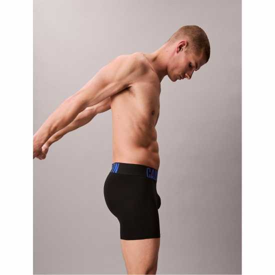 Calvin Klein Men's Boxers Бяло/Синьо/Зелено 