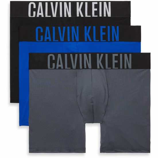 Calvin Klein Men's Boxers Черно/Синьо/Зелено 