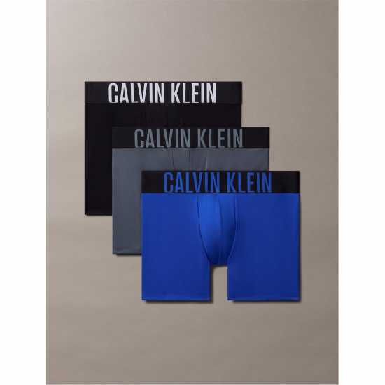 Calvin Klein Men's Boxers Черно/Синьо/Зелено 