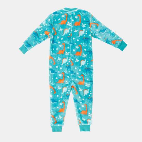 Star Fleece Onesie Infant Dino Print Star Fleece Onesie Infant Dino Print