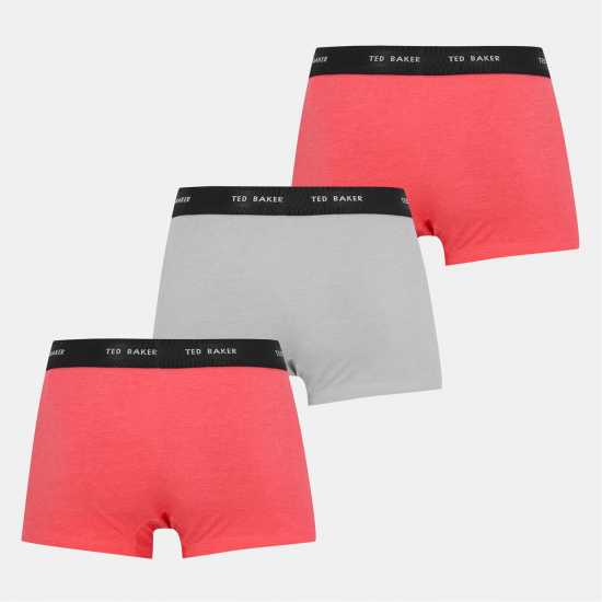 Мъжко бельо Ted Baker 3-Pack Logo Boxer Briefs Mens Черно/Сиво Ted Baker 3-Pack Logo Boxer Briefs Mens Черно/Сиво Мъжко бельо