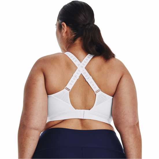 Under Armour Armour Infinity High Bra Womens Бяло/Сиво Спортни сутиени