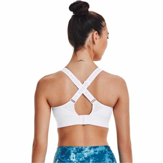 Under Armour Armour Infinity High Bra Womens Бяло/Сиво Спортни сутиени