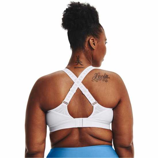 Under Armour Armour Infinity High Bra Womens Бяло/Сиво Спортни сутиени