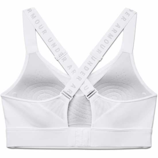 Under Armour Armour Infinity High Bra Womens Бяло/Сиво Спортни сутиени