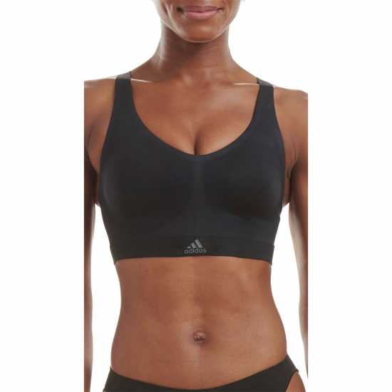 Adidas Sport Micro Cut Free Bra Черно Дамско бельо