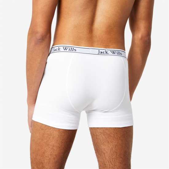 Мъжко бельо Jack Wills Multipack Boxers 3 Pack Бяло Jack Wills Multipack Boxers 3 Pack Бяло Мъжко бельо