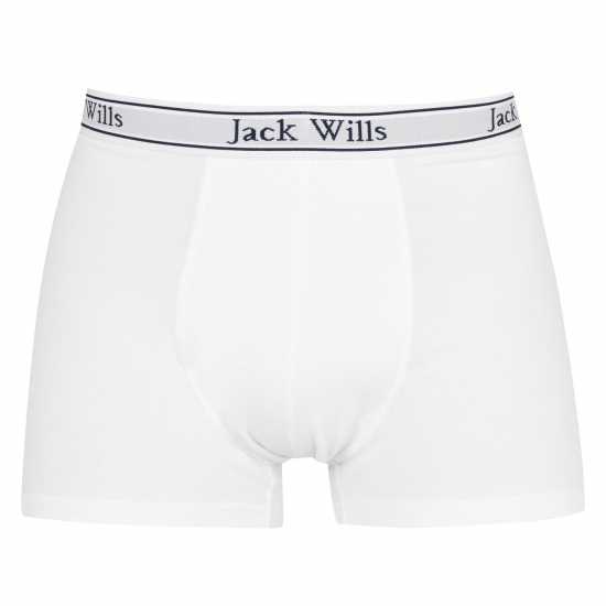 Мъжко бельо Jack Wills Multipack Boxers 3 Pack Бяло Jack Wills Multipack Boxers 3 Pack Бяло Мъжко бельо