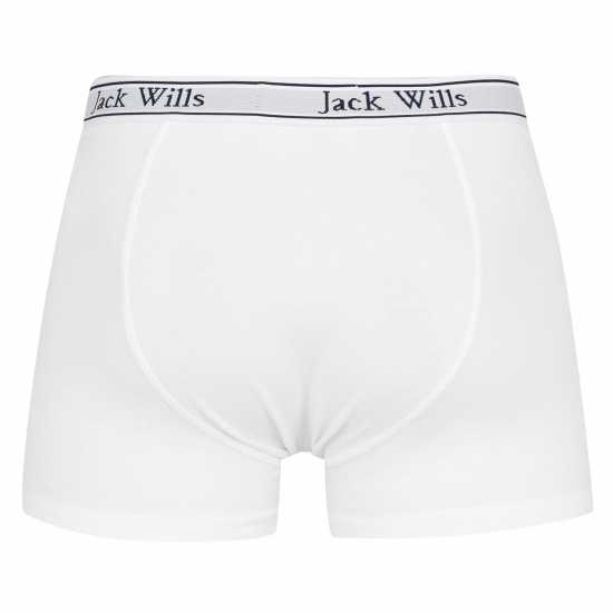 Мъжко бельо Jack Wills Multipack Boxers 3 Pack Бяло Jack Wills Multipack Boxers 3 Pack Бяло Мъжко бельо