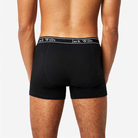 Jack Wills Multipack Boxers 3 Pack Черно Мъжко бельо