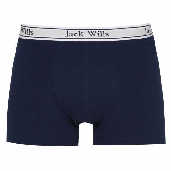 Jack Wills Multipack Boxers 3 Pack Pink/Navy/White Мъжко облекло за едри хора