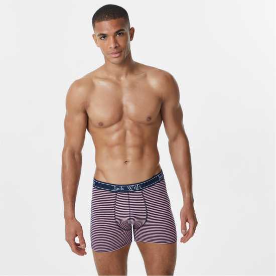 Мъжко бельо Jack Wills Multipack Boxers 3 Pack Розово Морско Поло Jack Wills Multipack Boxers 3 Pack Розово Морско Поло Мъжко бельо