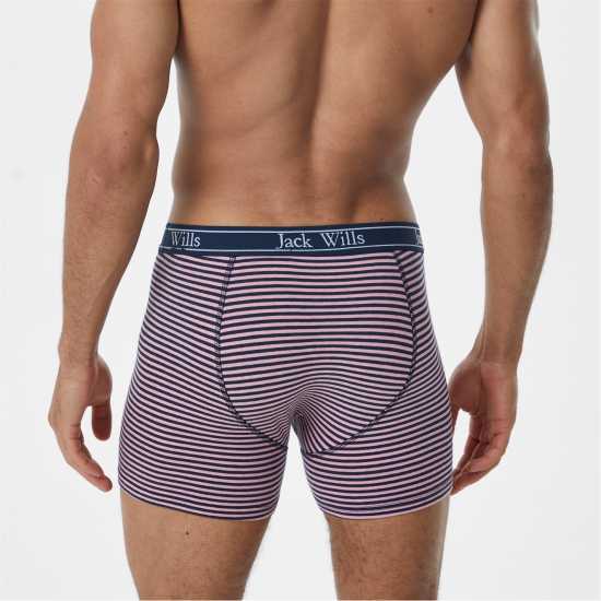 Мъжко бельо Jack Wills Multipack Boxers 3 Pack Розово Морско Поло Jack Wills Multipack Boxers 3 Pack Розово Морско Поло Мъжко бельо