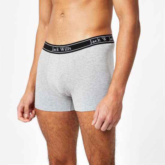 Jack Wills Multipack Boxers 3 Pack Червен/Сив/Черен Мъжко бельо