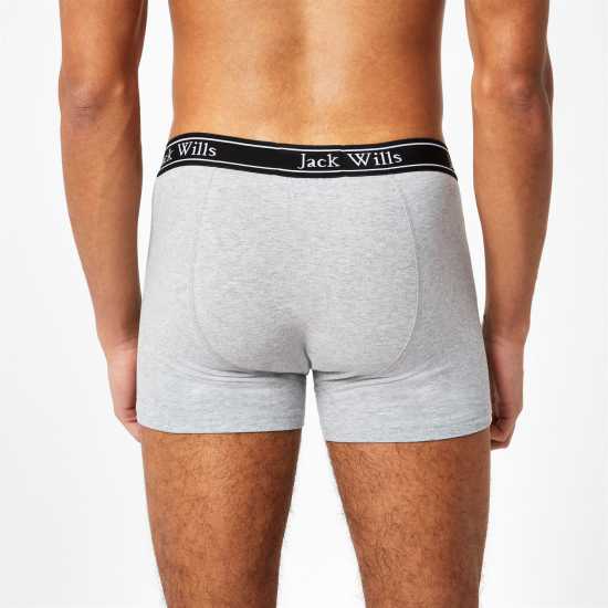 Jack Wills Multipack Boxers 3 Pack Червен/Сив/Черен Мъжко бельо