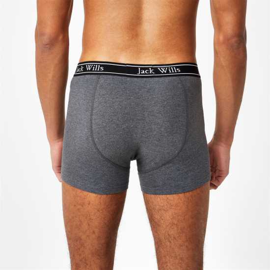 Jack Wills Multipack Boxers 3 Pack Червен/Сив/Черен Мъжко бельо