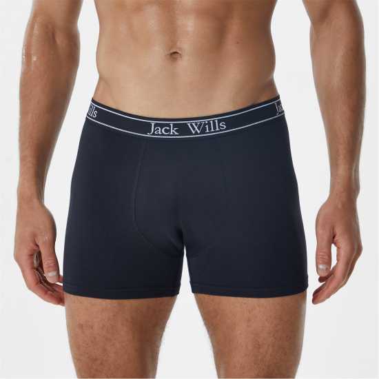 Jack Wills Multipack Boxers 3 Pack Black Stripe Мъжко облекло за едри хора