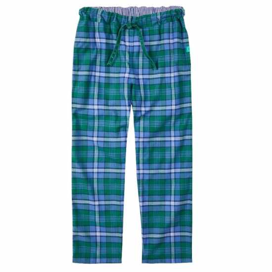 Loungers Ladies Organic Brushed Cotton Lounge Trousers Зелено море Loungers Ladies Organic Brushed Cotton Lounge Trousers Зелено море