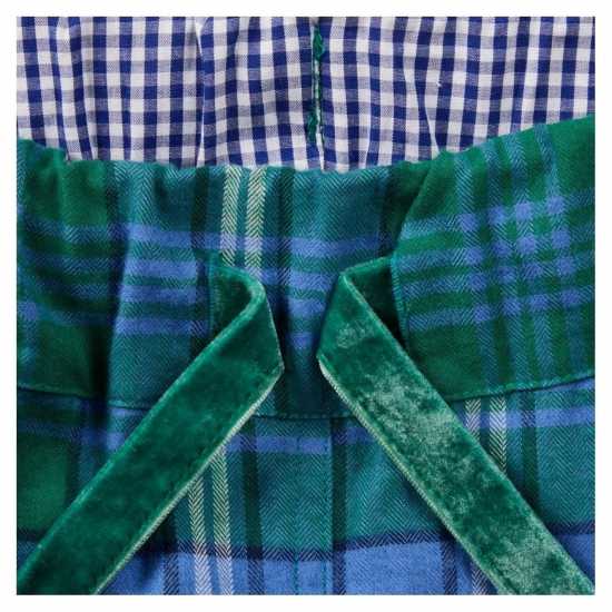 Loungers Ladies Organic Brushed Cotton Lounge Trousers Зелено море Loungers Ladies Organic Brushed Cotton Lounge Trousers Зелено море