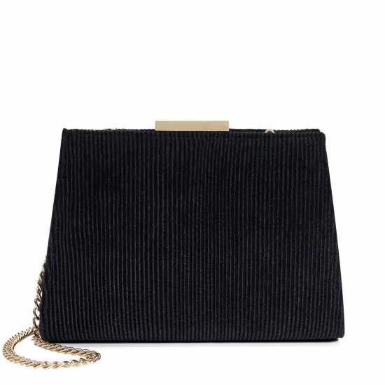 Eclipso Textured Gold Frame Clutch Bag  