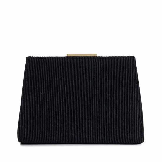 Eclipso Textured Gold Frame Clutch Bag  