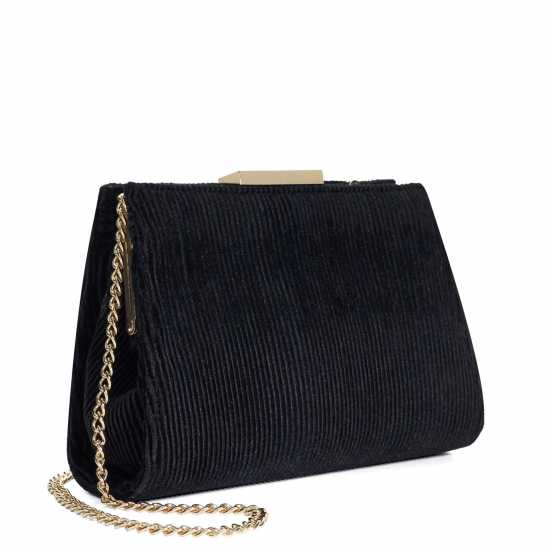 Eclipso Textured Gold Frame Clutch Bag  