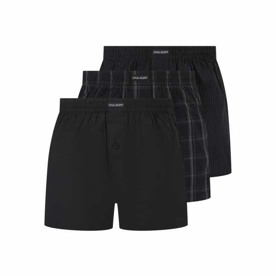 Lyle And Scott Lyle 3 Pk Boxer Sn99  