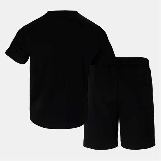 Firetrap Short Tee Set Mens Black 