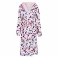 Linea Floral Fleece Robe  Дамски пижами
