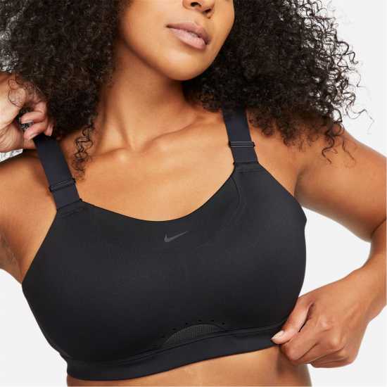 Nike Pro Alpha Sports Bra Womens Black Спортни сутиени