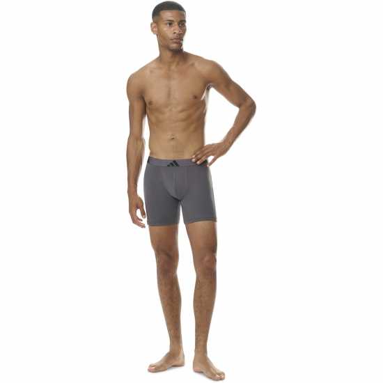 Мъжко бельо Adidas Active Flex Cotton Boxer Brief (3Pk) Multi Adidas Active Flex Cotton Boxer Brief (3Pk) Multi Мъжко бельо