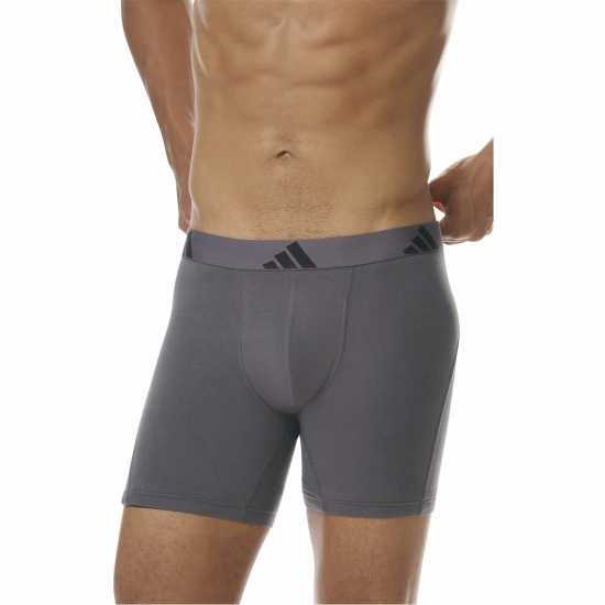 Мъжко бельо Adidas Active Flex Cotton Boxer Brief (3Pk) Multi Adidas Active Flex Cotton Boxer Brief (3Pk) Multi Мъжко бельо