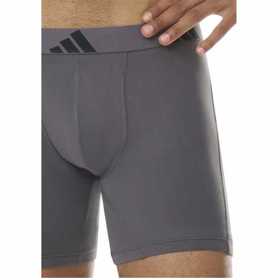 Мъжко бельо Adidas Active Flex Cotton Boxer Brief (3Pk) Multi Adidas Active Flex Cotton Boxer Brief (3Pk) Multi Мъжко бельо