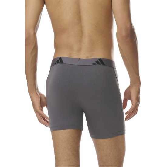 Мъжко бельо Adidas Active Flex Cotton Boxer Brief (3Pk) Multi Adidas Active Flex Cotton Boxer Brief (3Pk) Multi Мъжко бельо