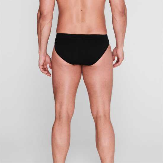 Slazenger 3 Pack Briefs Mens Black 