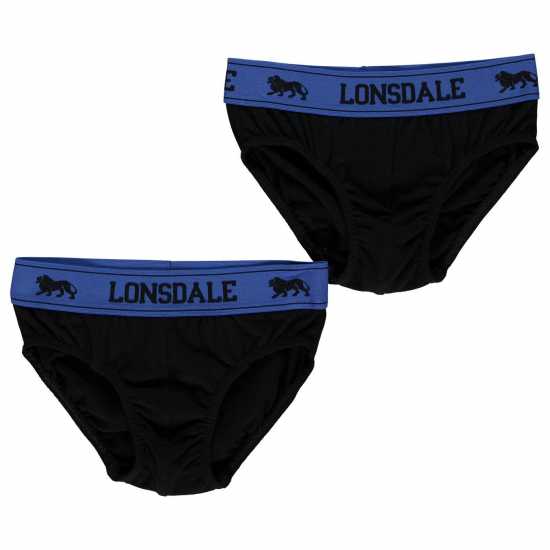 Lonsdale Детски Боксерки 2 Pack Briefs Junior Boys  Детско бельо