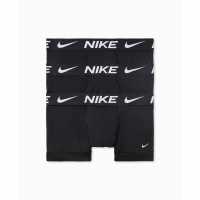 Nike Мъжки Боксерки 3 Pack Long Boxers Mens  Мъжко облекло за едри хора
