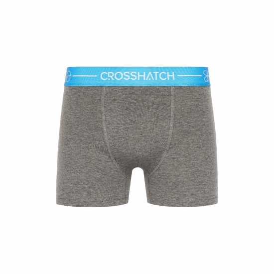 Crosshatch Ch Astral 3Pk Boxers Sn99 Charcoal Marl Crosshatch Ch Astral 3Pk Boxers Sn99 Charcoal Marl